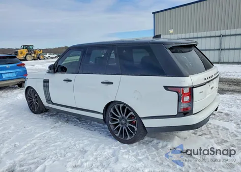 2017 Land Rover Range Rover Hse из США, поврежденный, VIN SALGS2FV3HA353676